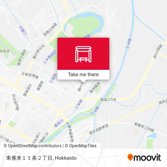 東雁来１１条２丁目 map