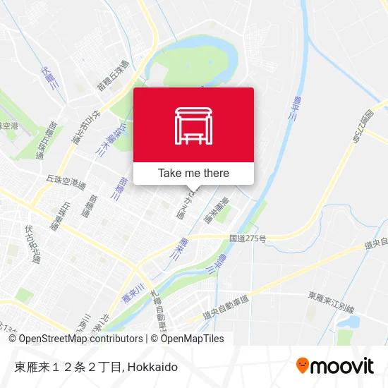 東雁来１２条２丁目 map