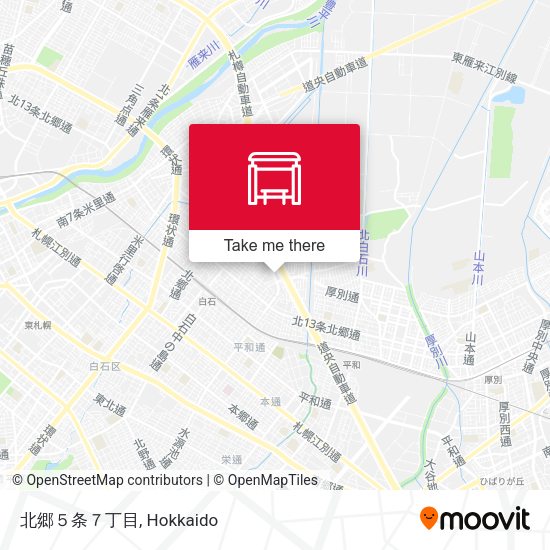 北郷５条７丁目 map