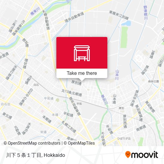 川下５条１丁目 map