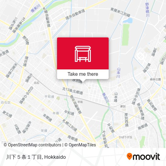 川下５条１丁目 map