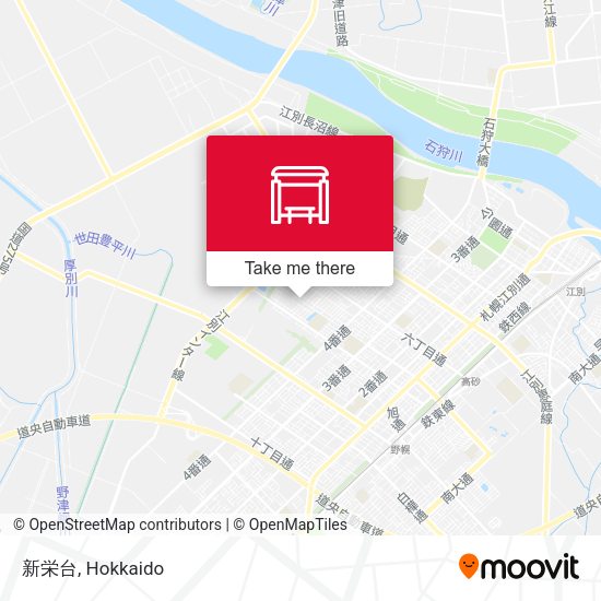 新栄台 map
