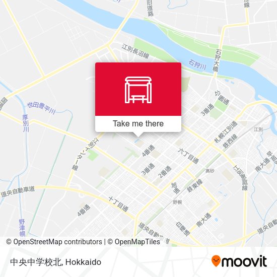 中央中学校北 map
