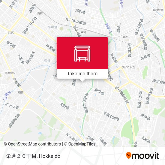 栄通２０丁目 map