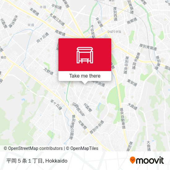 平岡５条１丁目 map