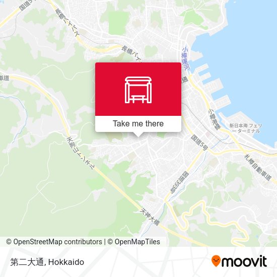 第二大通 map