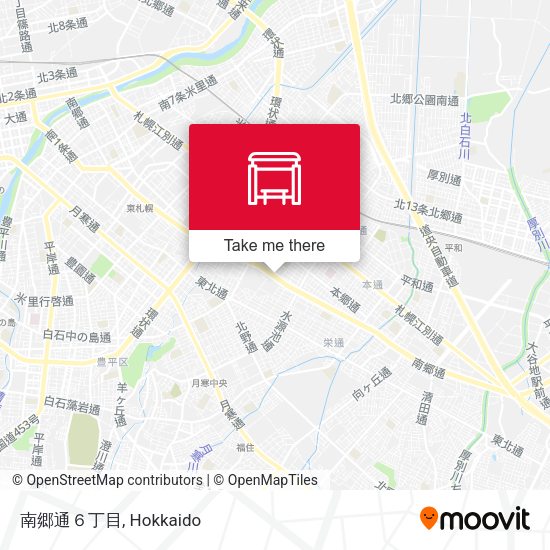 南郷通６丁目 map