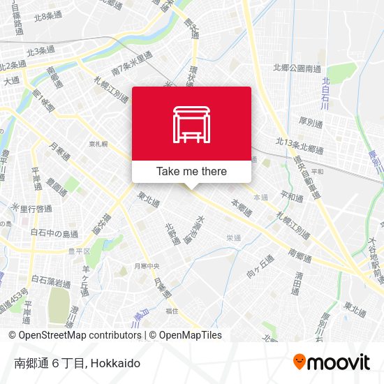 南郷通６丁目 map