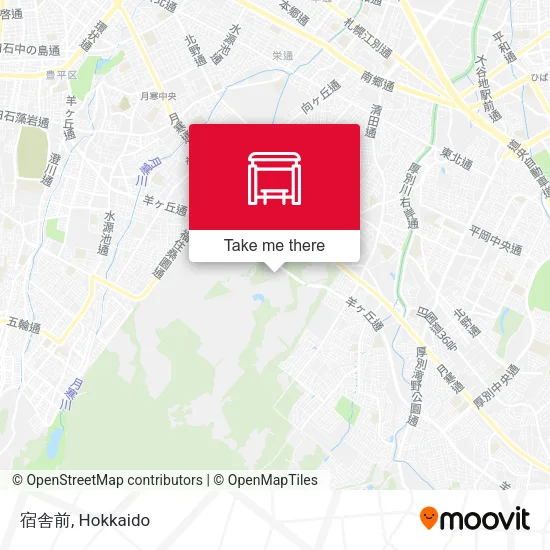 宿舎前 map