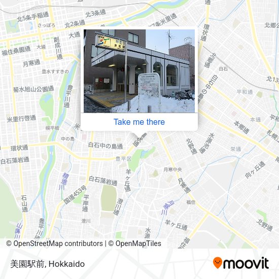 美園駅前 map