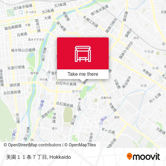 美園１１条７丁目 map