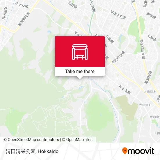清田清栄公園 map