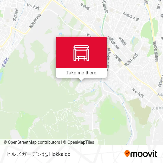 ヒルズガーデン北 map