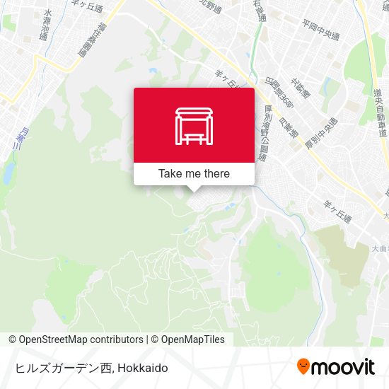 ヒルズガーデン西 map