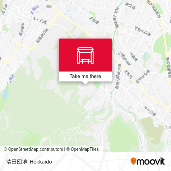 Kiyota Housing Complex map