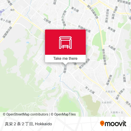 真栄２条２丁目 map