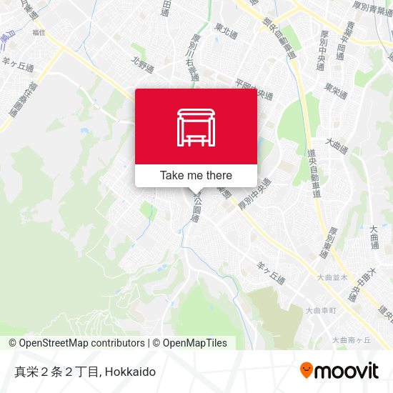 真栄２条２丁目 map