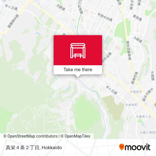 真栄４条２丁目 map