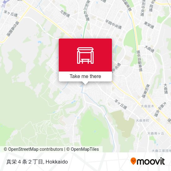 真栄４条２丁目 map