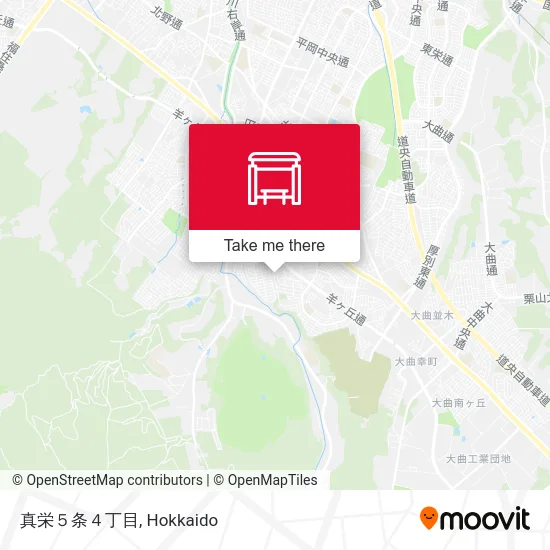真栄５条４丁目 map