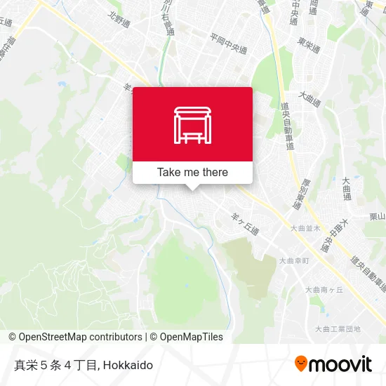 真栄５条４丁目 map