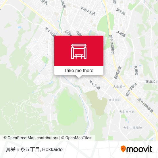 真栄５条５丁目 map