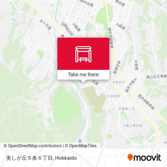 美しが丘５条６丁目 map