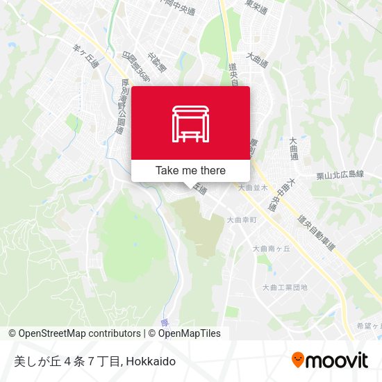 美しが丘４条７丁目 map