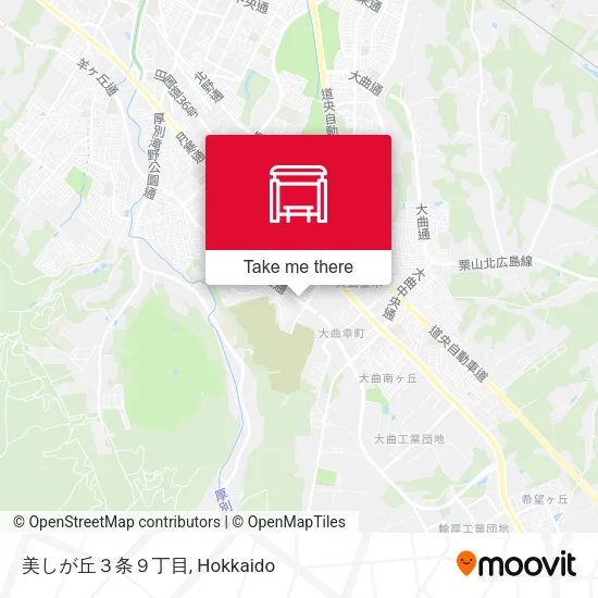 美しが丘３条９丁目 map