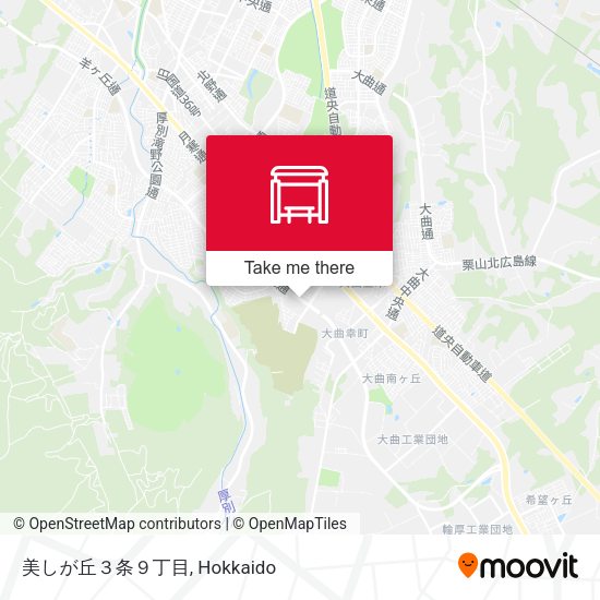 美しが丘３条９丁目 map
