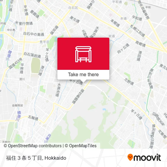 Fukuzumi 3-jo 5-chome map