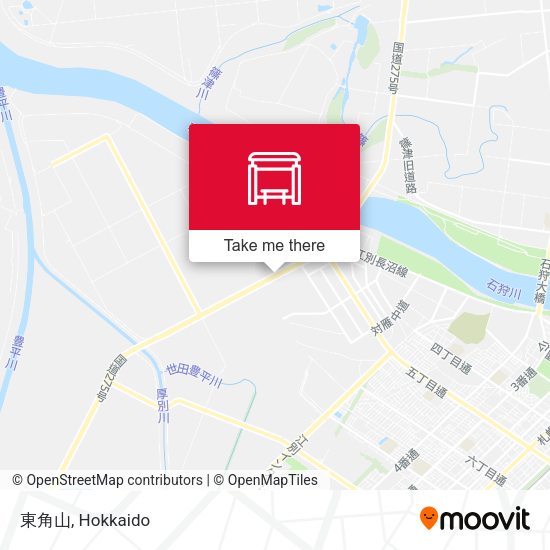 東角山 map