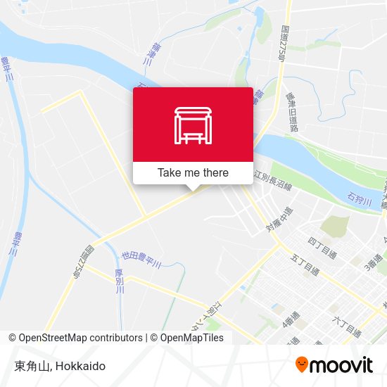 東角山 map