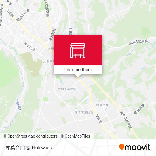 柏葉台団地 map