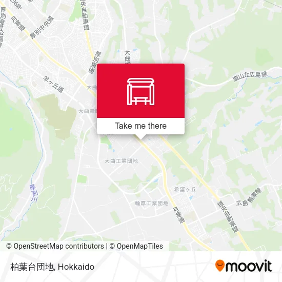 柏葉台団地 map
