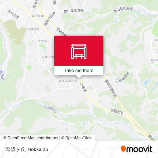 希望ヶ丘 map
