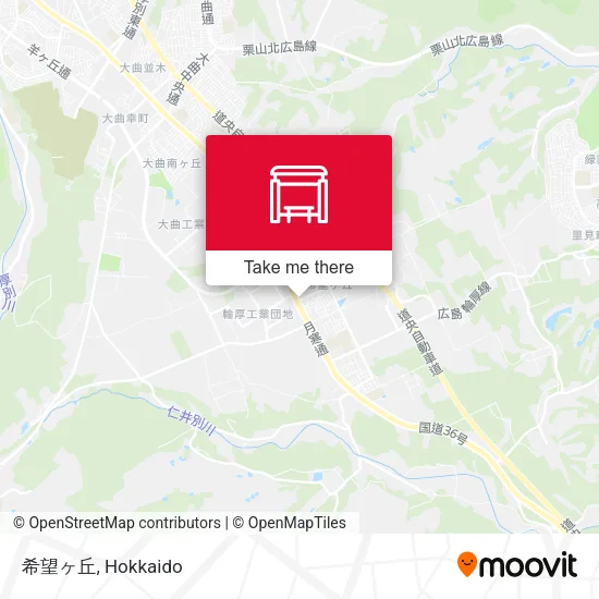 希望ヶ丘 map
