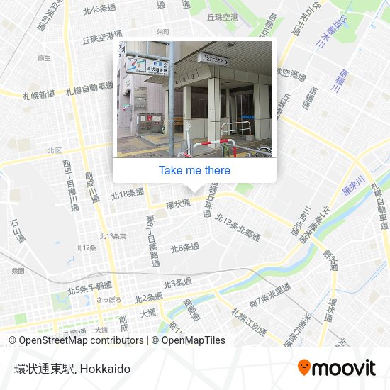 環状通東駅 map