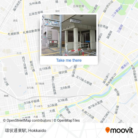 環状通東駅 map
