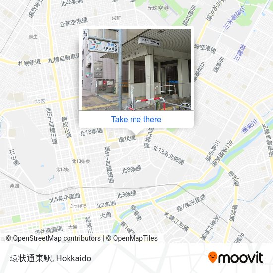 環状通東駅 map