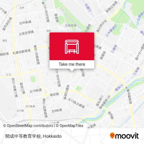 開成中等教育学校 map