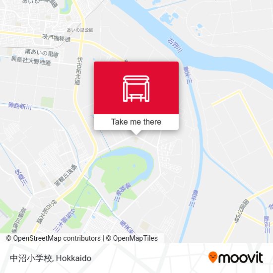 中沼小学校 map