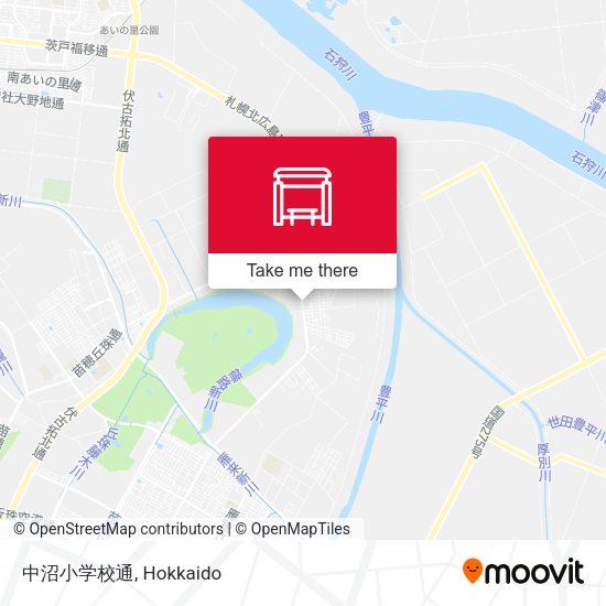 中沼小学校通 map