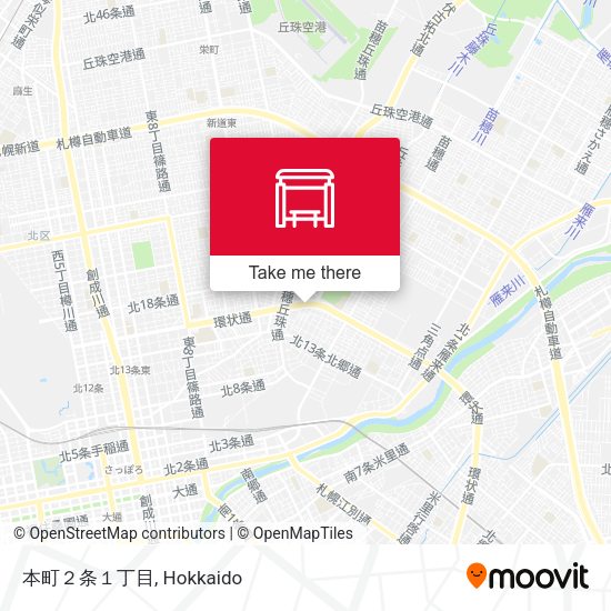 本町２条１丁目 map