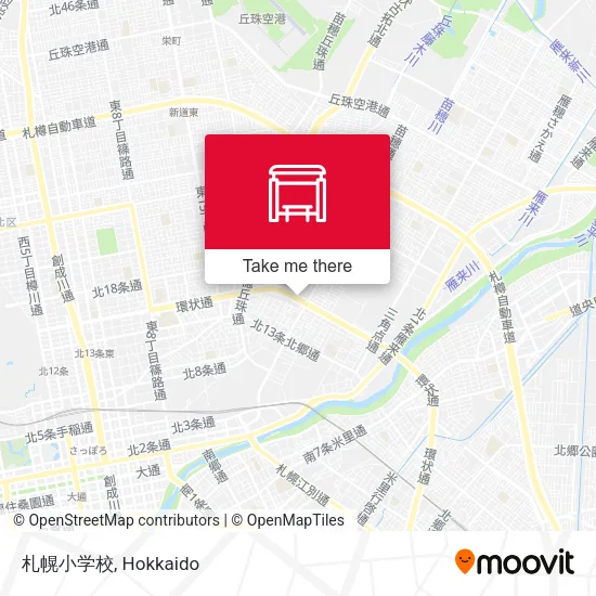 札幌小学校 map