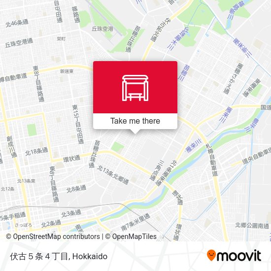 伏古５条４丁目 map