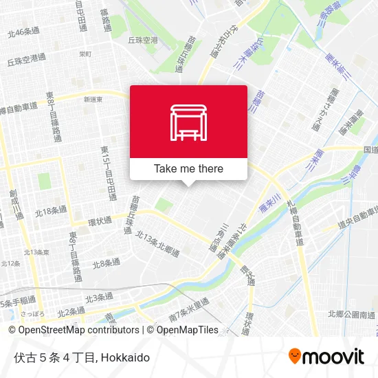 伏古５条４丁目 map