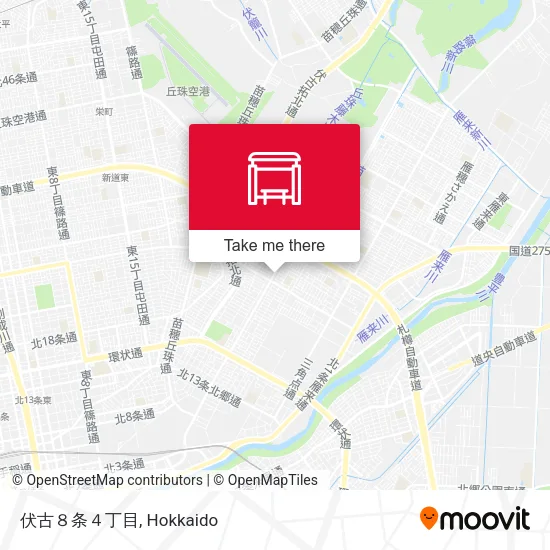 伏古８条４丁目 map