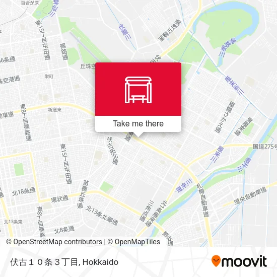 伏古１０条３丁目 map