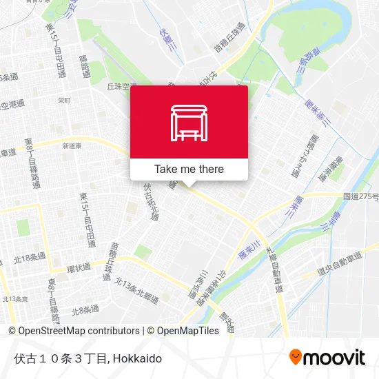 伏古１０条３丁目 map